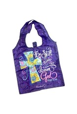 Cherished Girl Cherished Girl Christian Reusable Shopping Bag Be Still