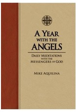 A Year with the Angels: Daily Meditations with the Messengers of God by Mike Aquilina - Imitation Leather