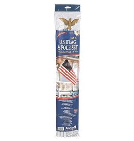 Annin Traditional American Flag Set - Republic Polycotton