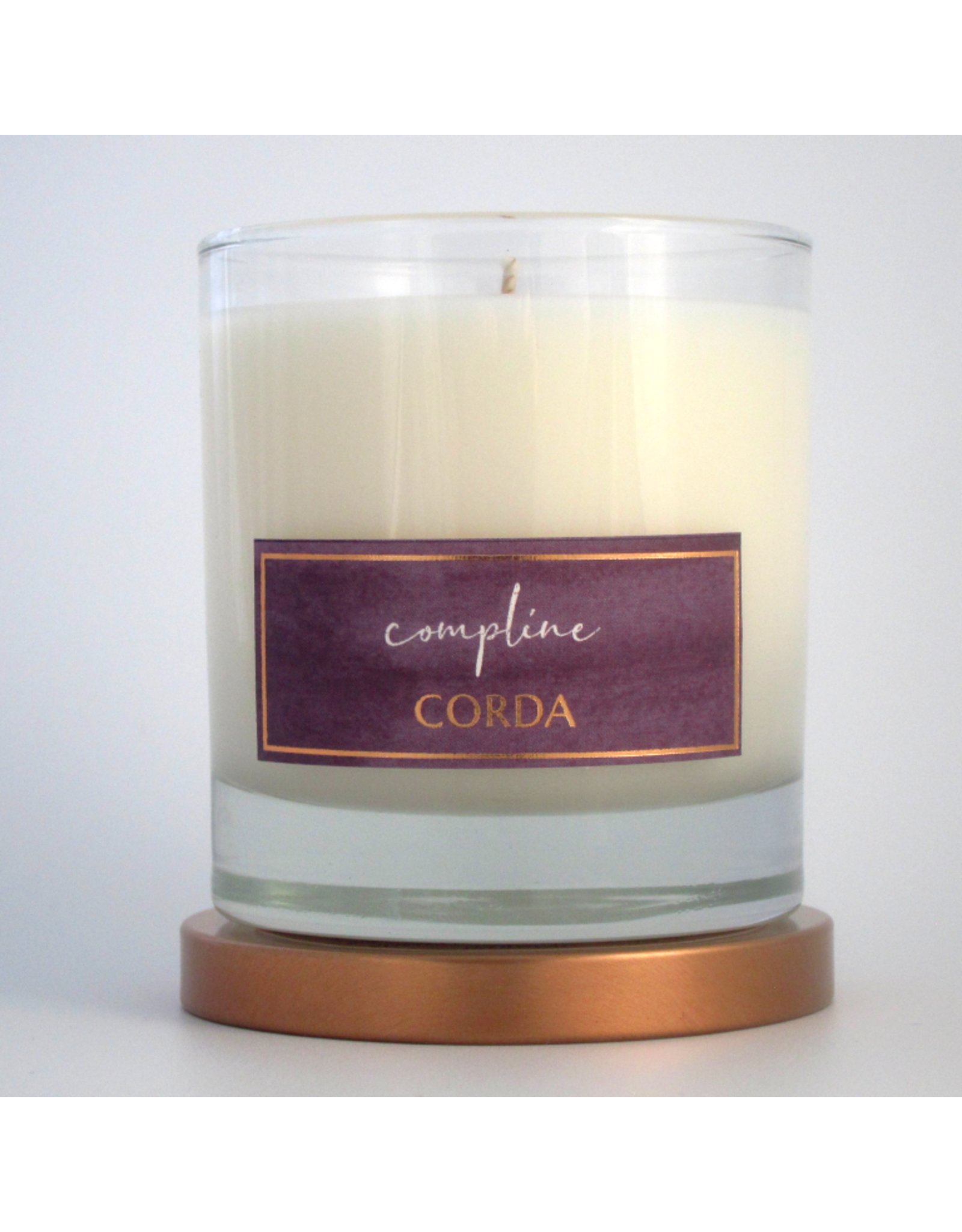 Corda Compline | Night Prayer - Dark Amber & Vanilla & Lavender