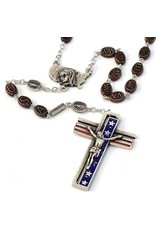 Ghirelli The USA Rosary in Antique Silver