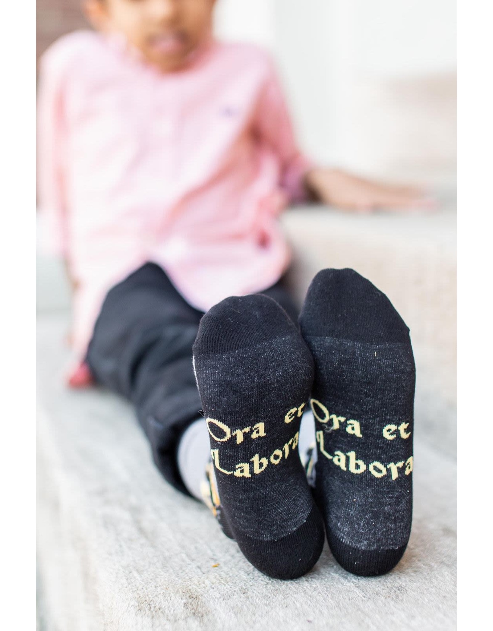 Sock Religious Kids St. Benedict Socks