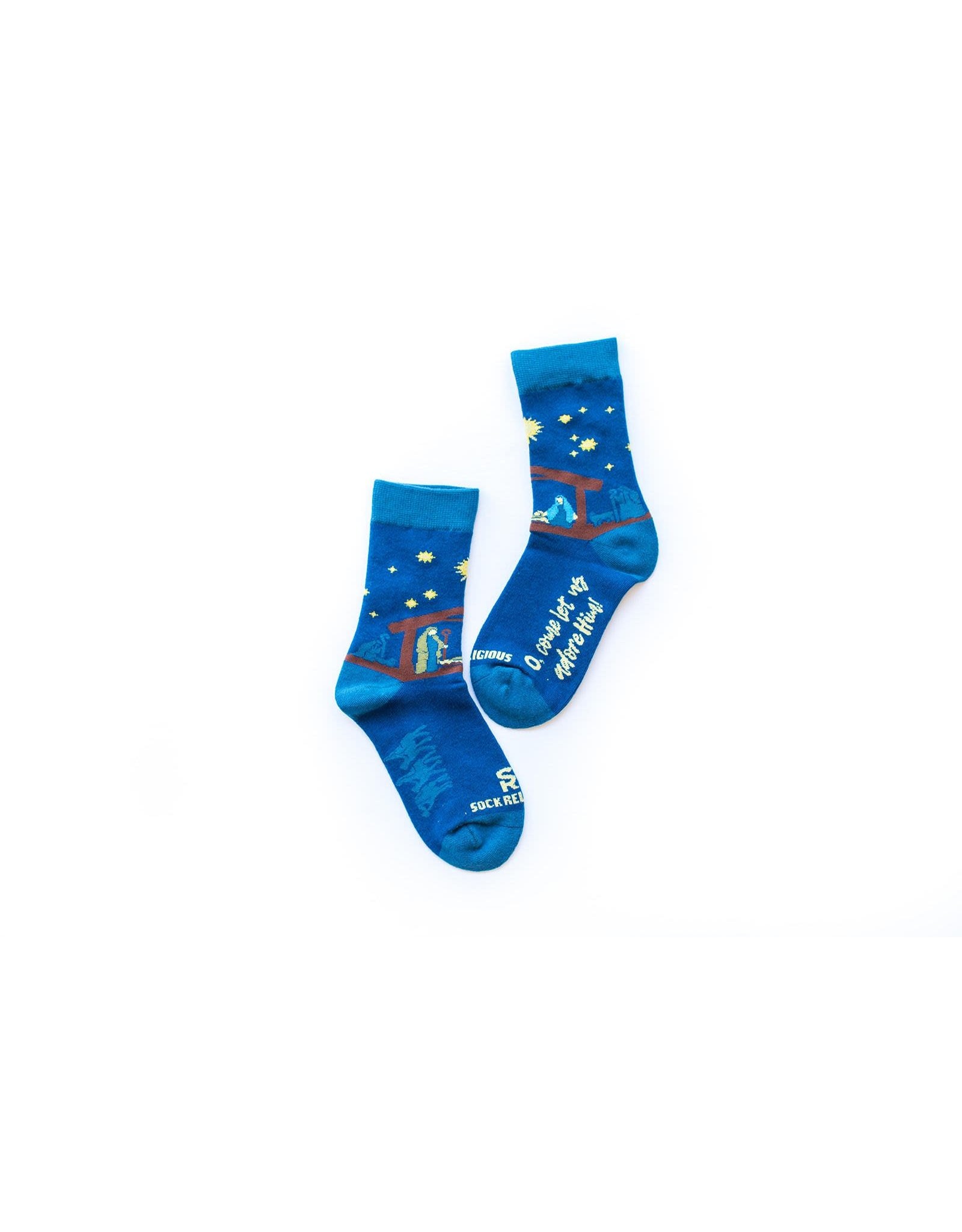 Sock Religious Kids Nativity Socks