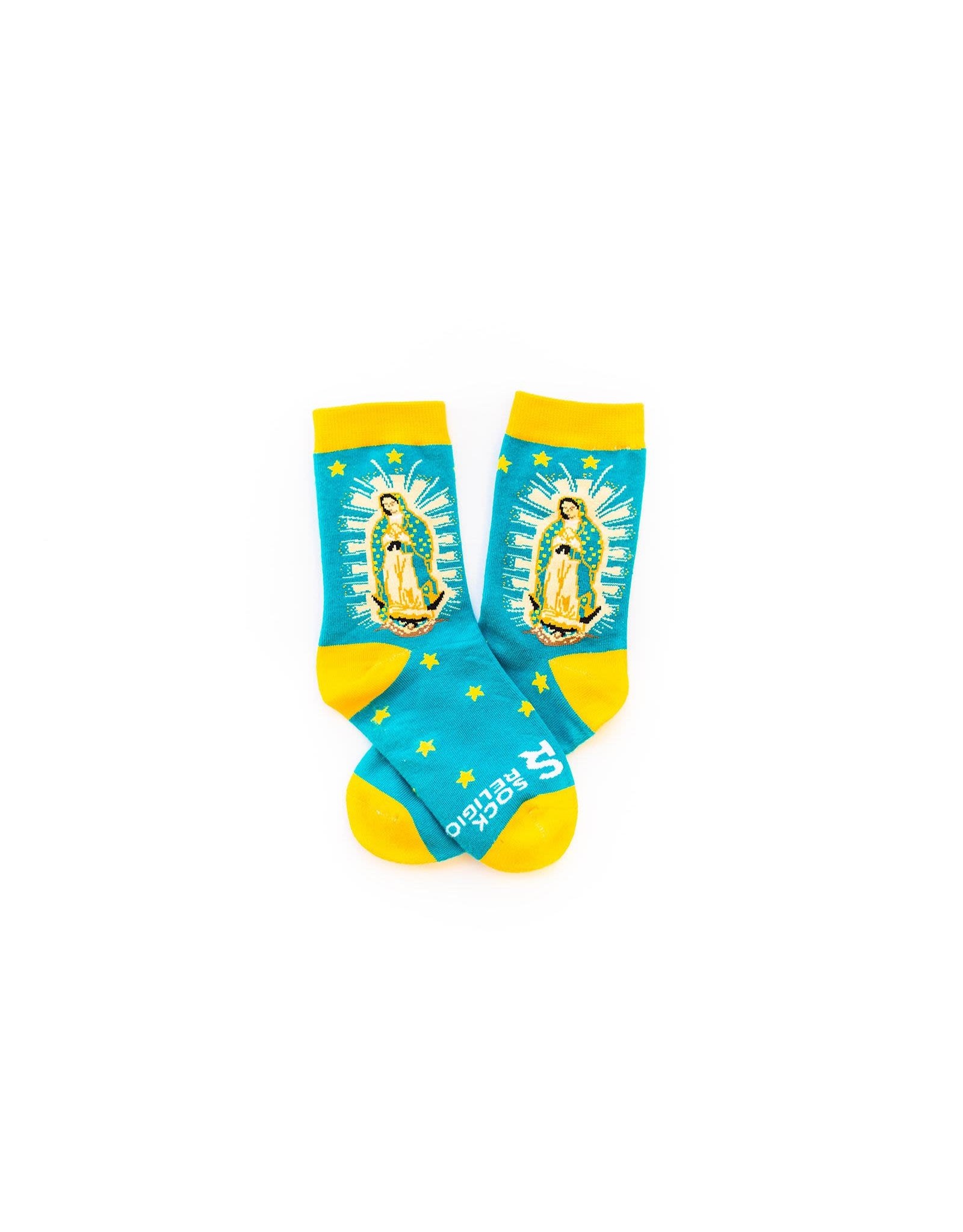 Sock Religious Kids Our Lady of Guadalupe Socks