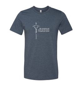 Sock Religious Glad He Came - Crucifix T Shirt