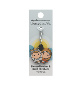 Tiny Saints Tiny Saint Charm - Blessed Is She (Special Edition) Blessed Mother and Saint Elizabeth