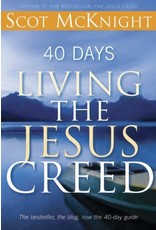 Paraclete Press 40 Days Living the Jesus Creed by Scot McKnight (Paperback)