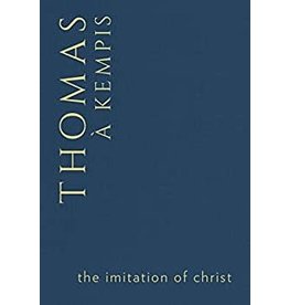 The Imitation of Christ by Thomas A Kempis (Navy Hardcover)