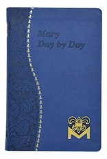Catholic Book Publishing Mary Day by Day Introduction by Rev. Charles G Fehrenbach  (Navy Imitation Leather)