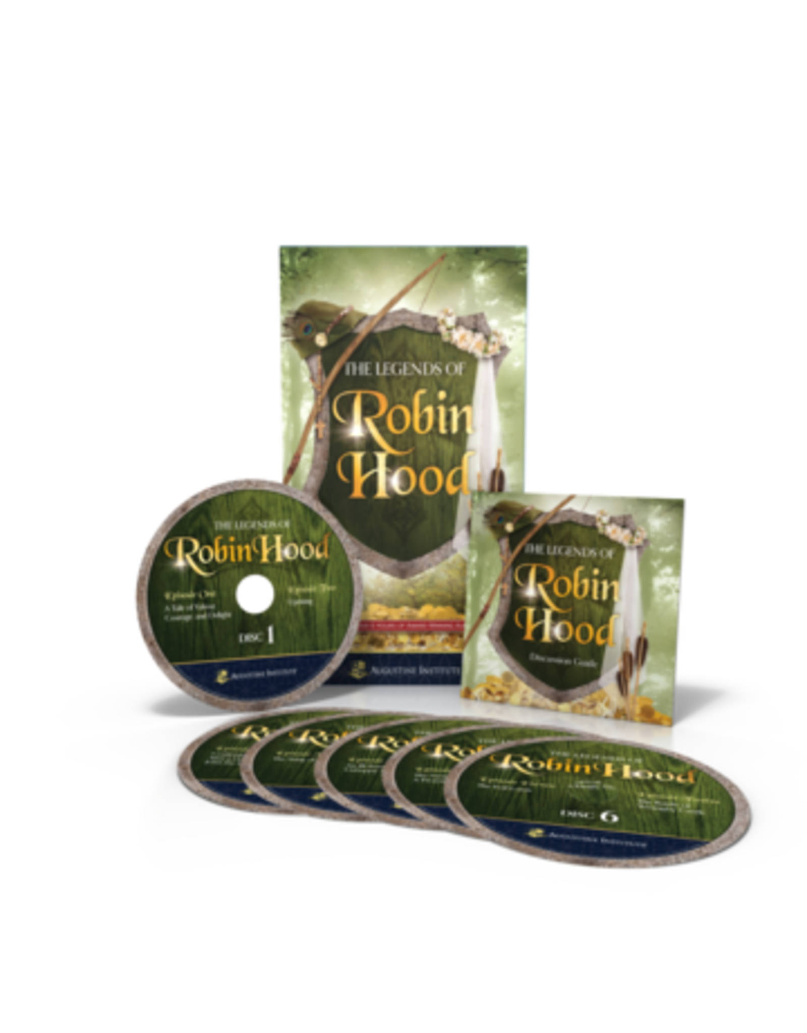 Augustine Institute The Legends of Robin Hood Audio Drama & Discussion Guide (6 CD set)