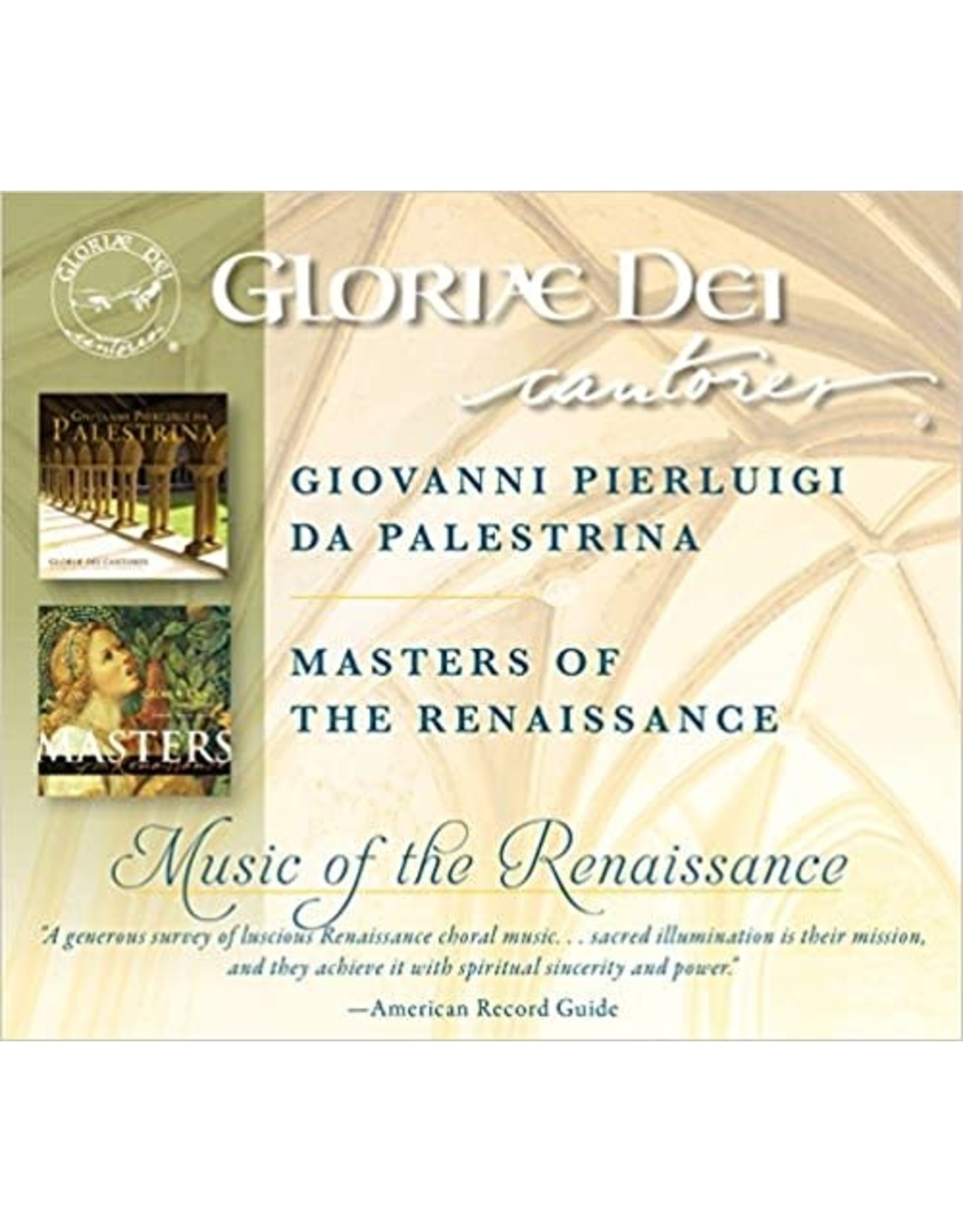Paraclete Press Gloriae Dei: Giovanni Pierluigi da Palestrina /Masters of the Renaissance(Audio CD)