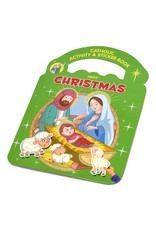 Catholic Book Publishing Catholic Activity & Sticker Book About Christmas (Paperback)