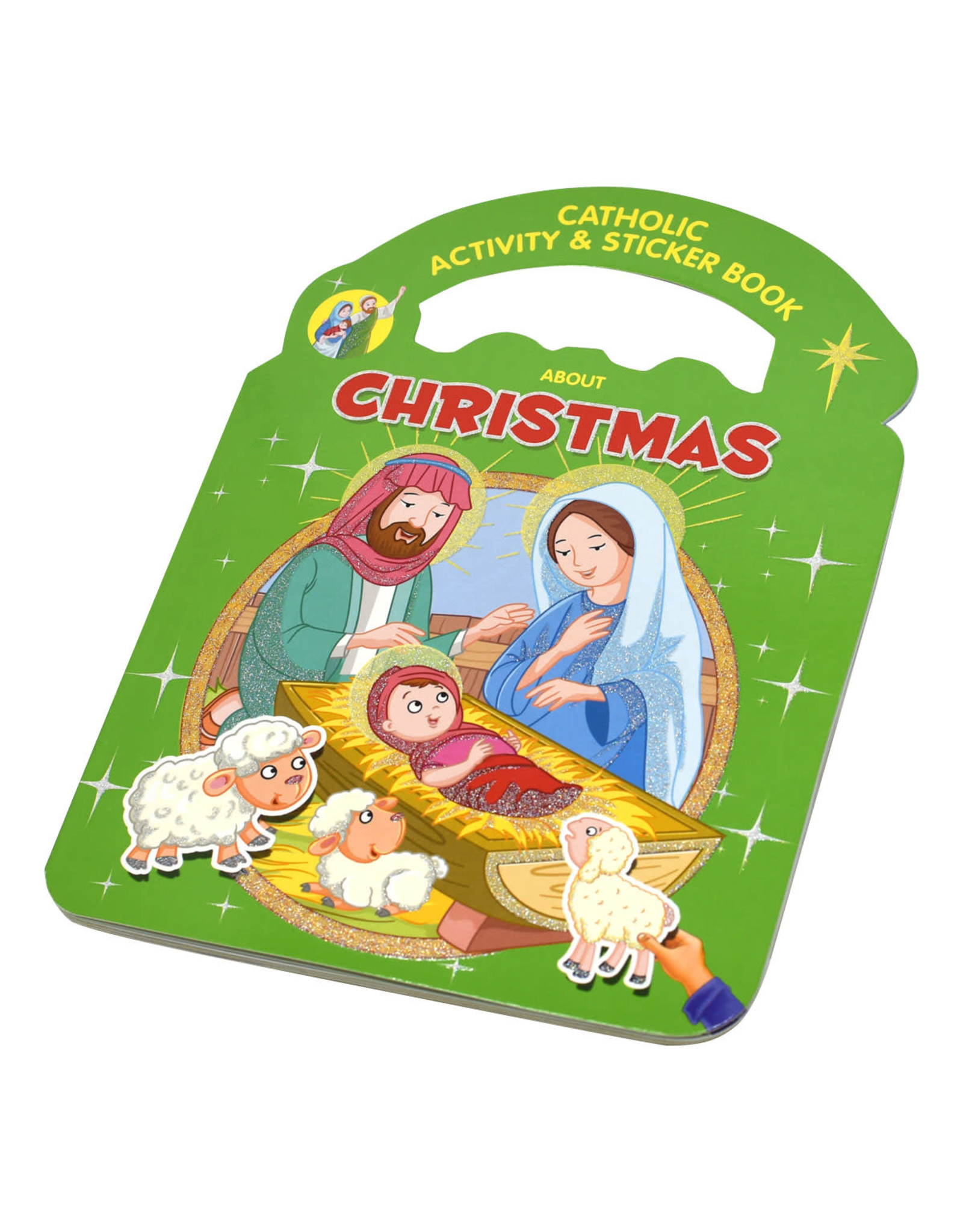 Catholic Book Publishing Catholic Activity & Sticker Book About Christmas (Paperback)