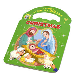 Catholic Book Publishing Catholic Activity & Sticker Book About Christmas (Paperback)