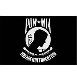 Annin 2 ft. X 3 ft. Nyl-Glo Pow-Mia Flag Black Double Sided