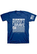 HOLD FAST Because of the Brave T-Shirt