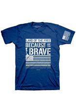 HOLD FAST Because of the Brave T-Shirt