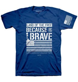 HOLD FAST Because of the Brave T-Shirt