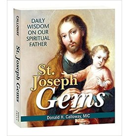 Marian Press St. Joseph Gems: Daily Wisdom on Our Spiritual Father by  Fr. Donald Calloway (Paperback)