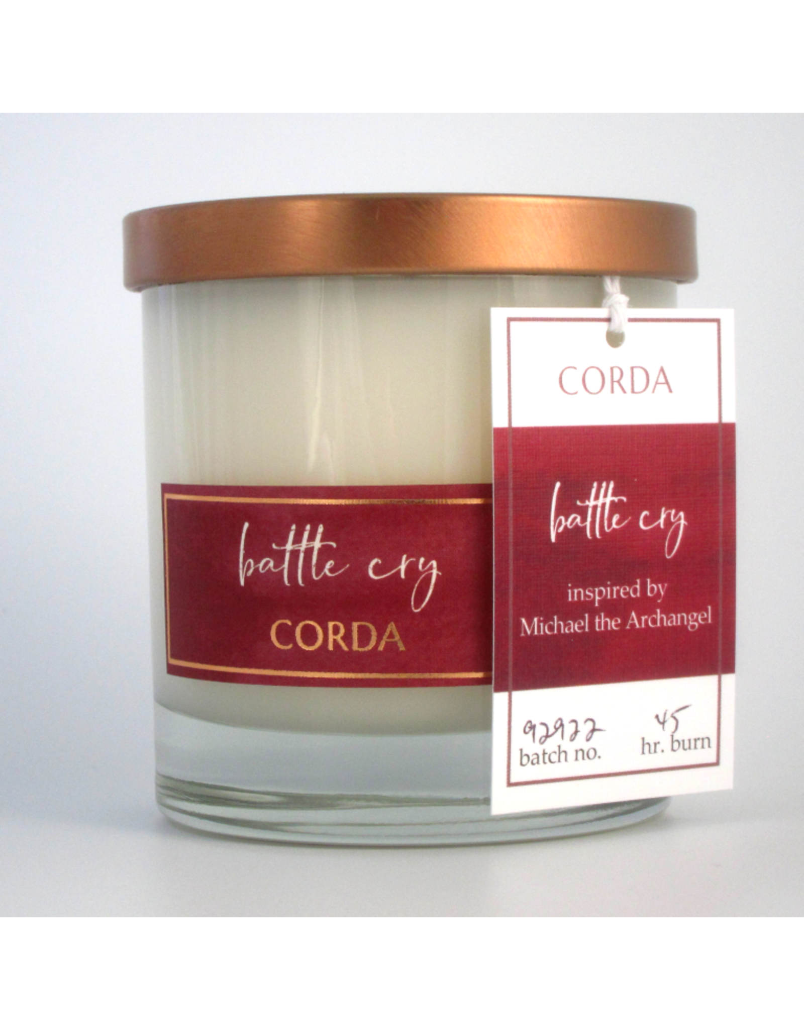 Corda Battle Cry | St. Michael the Archangel - Spices + Sandalwood + Incense