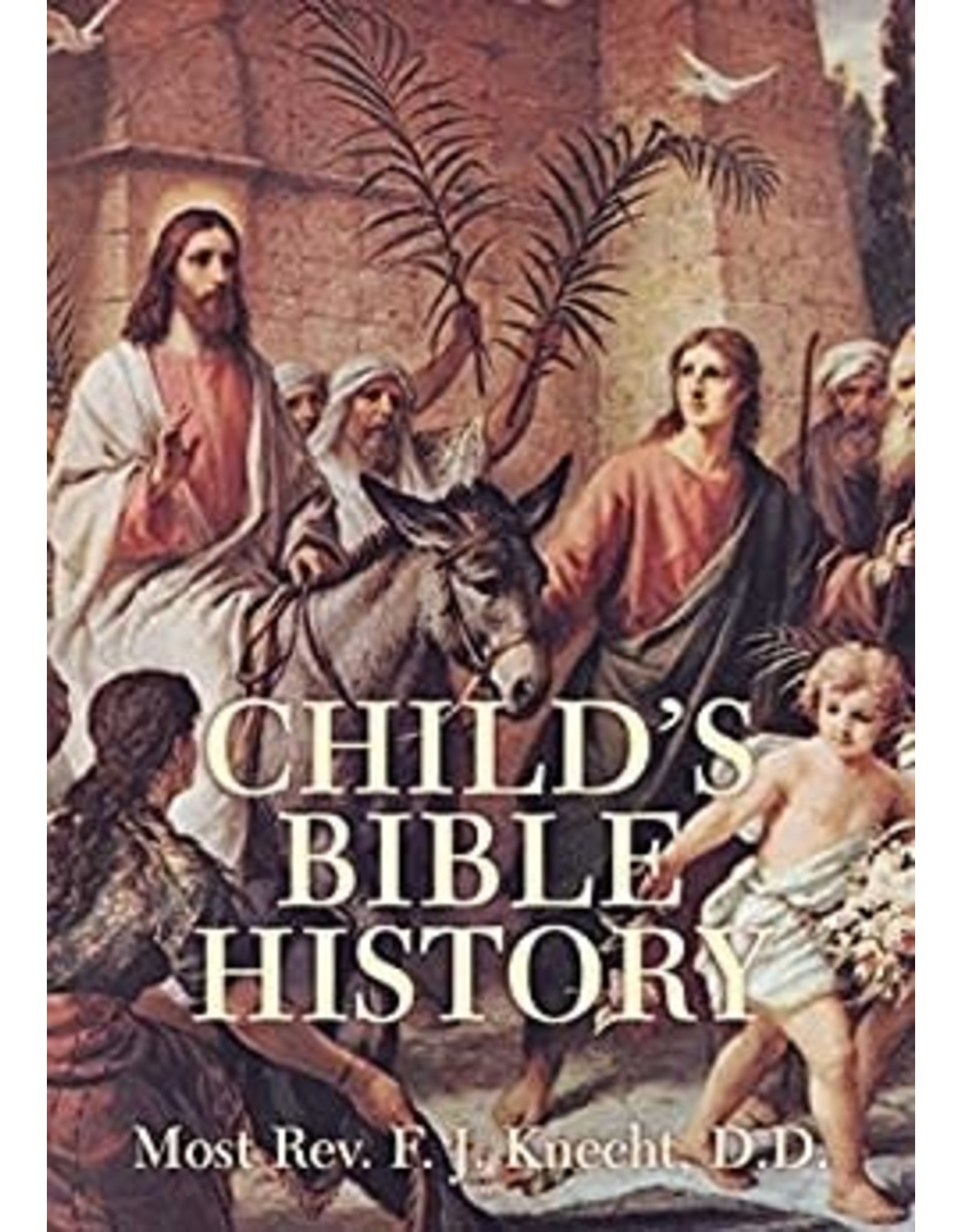 Tan Books Child's Bible History by Most Rev. Frederick Justus Knecht , D.D. (Paperback)