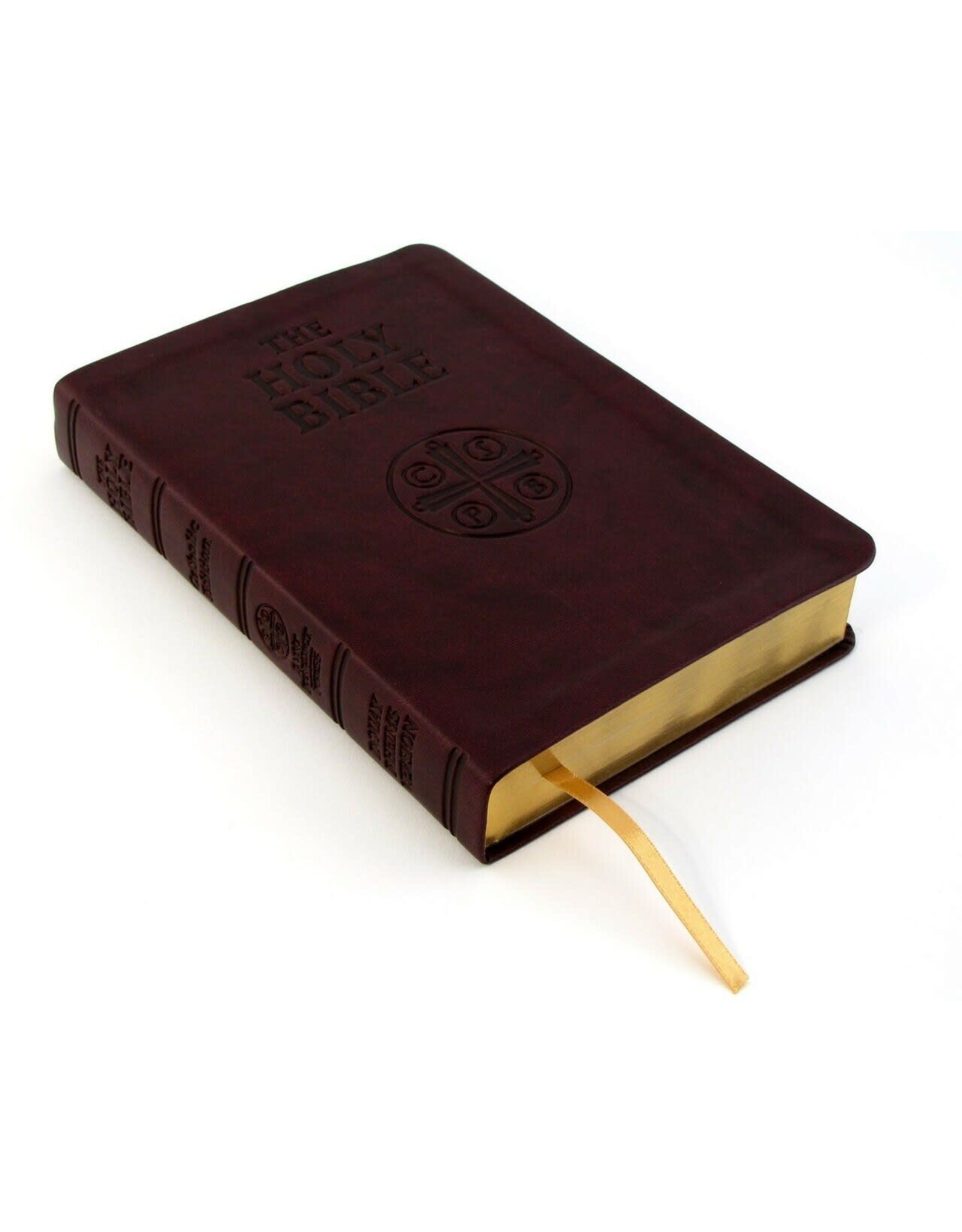 Douay-Rheims Bible (Burgundy Premium UltraSoft Leather): Standard Print Size