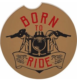 Guardian Eagles Auto Coasters - Born to Ride