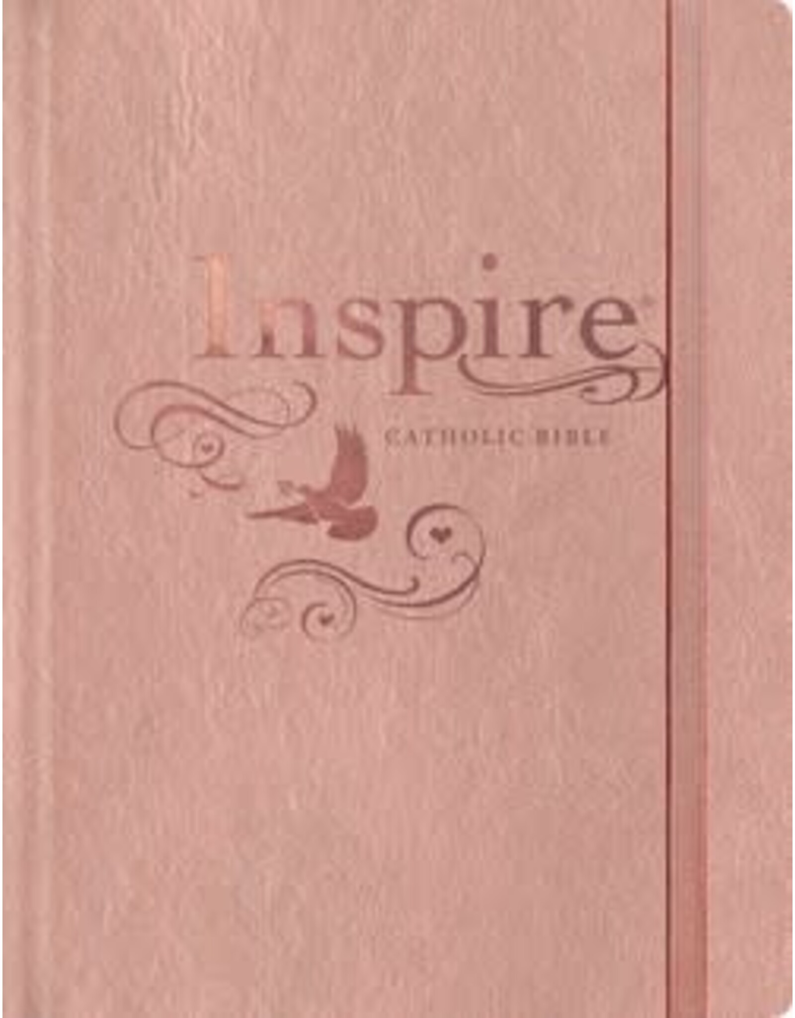 Inspire Catholic Bible: The Bible for Coloring and Creative Journaling - NLT (Hardcover)