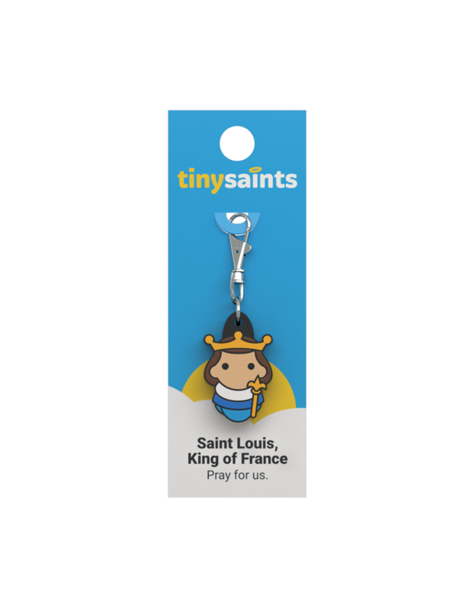 Tiny Saints Tiny Saints Charm - St. Louis, King of France