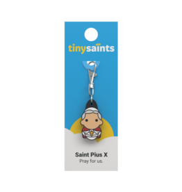 Tiny Saints Tiny Saints Charm - St Pius x