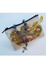 Oremus Mercy Small Rosary Pouch – St. Joseph (3"x4")