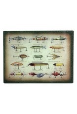 Rivers Edge Products Cutting Board 12in x 16in - Antique Lure