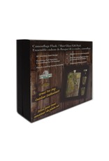 Rivers Edge Products Flask and Shot Set - CB Camo