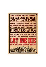 Rivers Edge Products Tin Sign 12in x 17in - Lord's Prayer