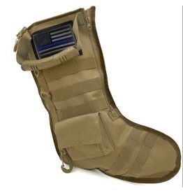 Thin Blue Line USA Tactical Christmas Stocking - Sand