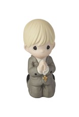 Precious Moments Remembrance Of My First Communion Boy Figurine, Blond