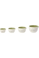 Precious Moments A Cup Full Of Blessings, 4-Piece Ceramic Measuring Cup Set