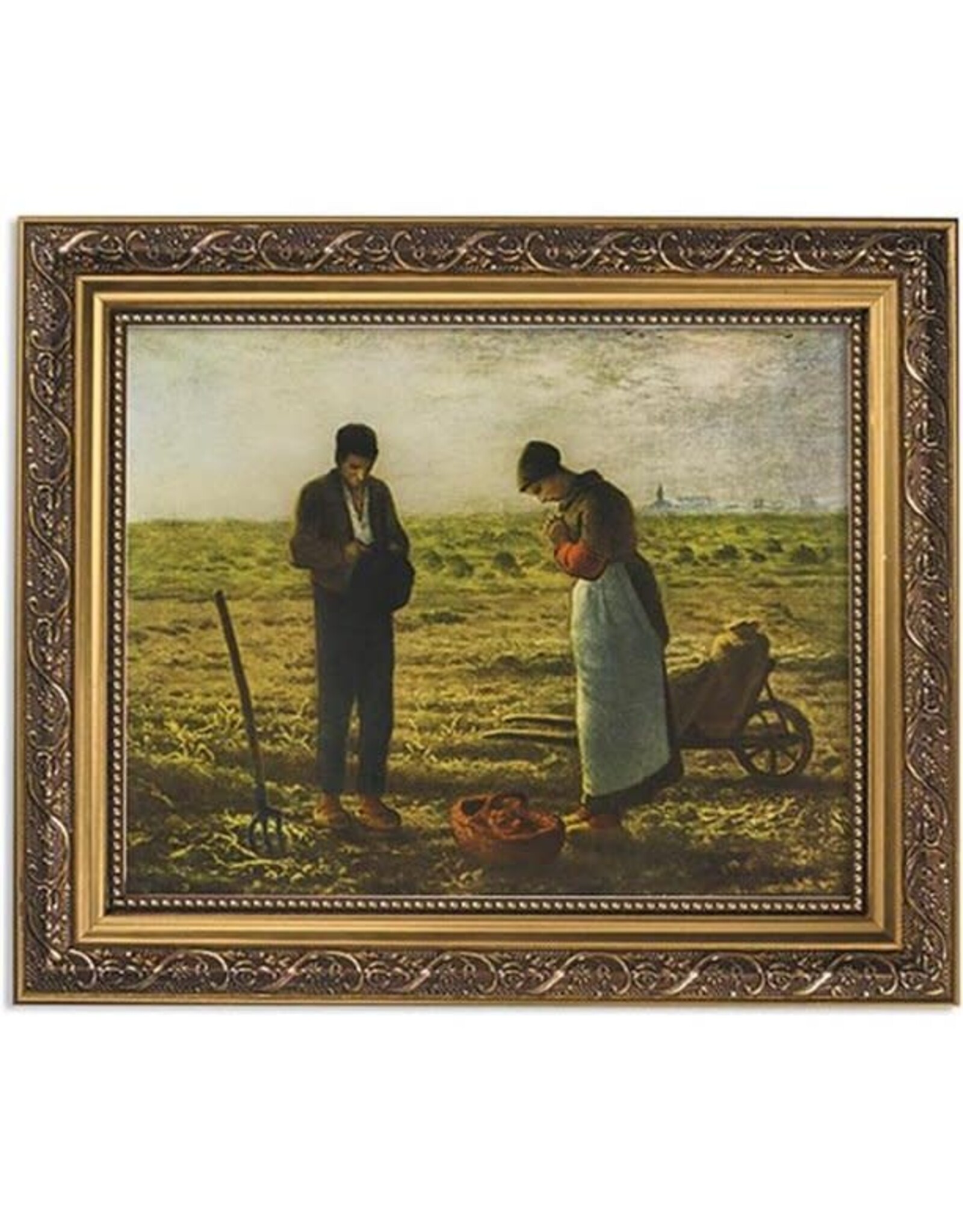 Christian Brands 13” Gold Framed Print - The Angelus