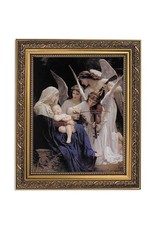 Christian Brands Bouguereau: Song of the Angels Gold Framed Print