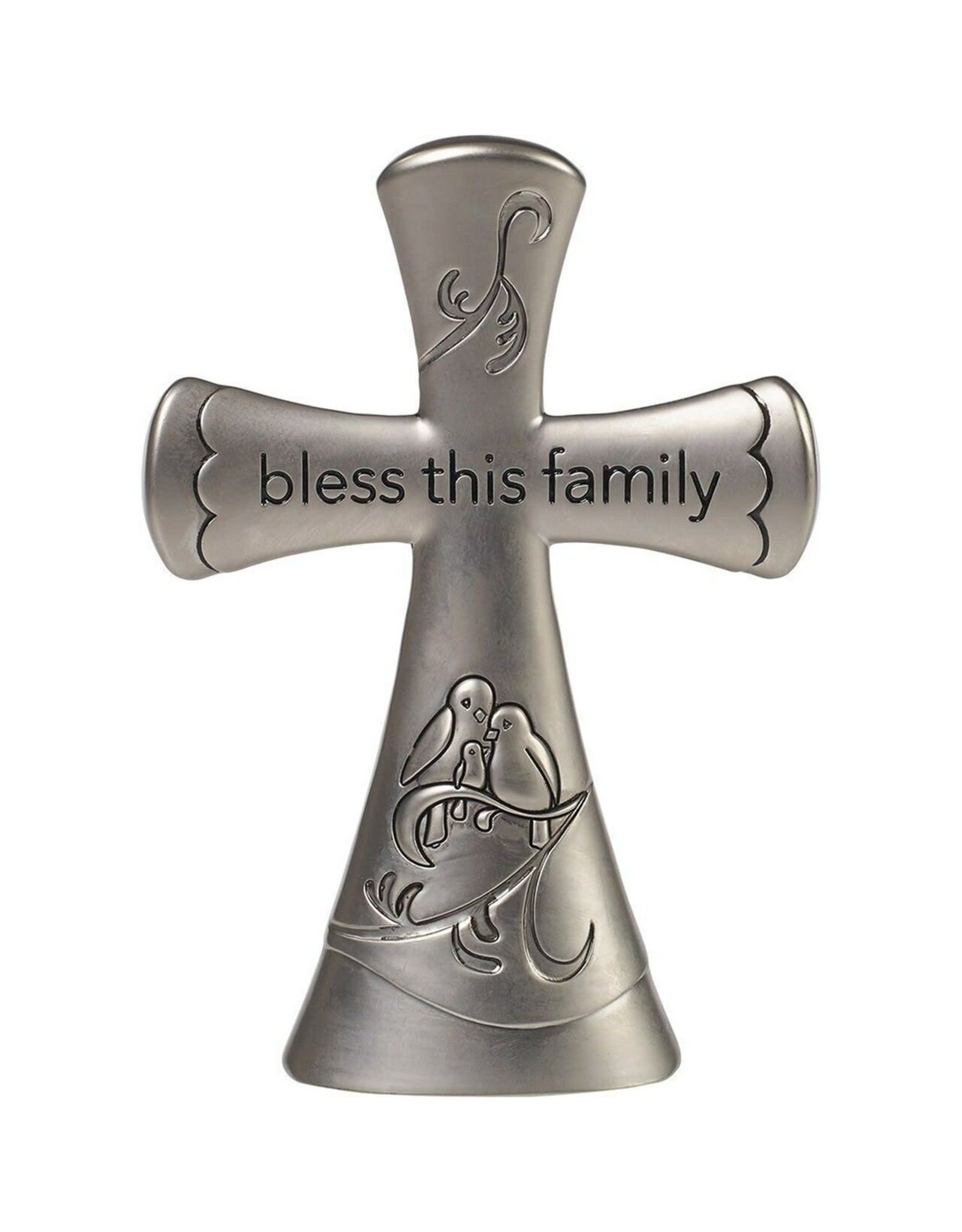 Precious Moments Bless This Family Tabletop Cross