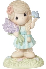 Precious Moments Precious Moments CC209001 2020 Collector's Club IG Kit Girl with Flowers Figurine