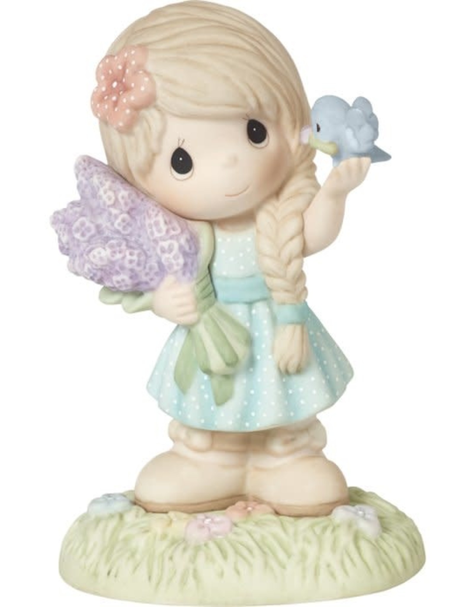 Precious Moments Precious Moments CC209001 2020 Collector's Club IG Kit Girl with Flowers Figurine