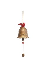 Precious Moments Believe Hanging Bell, Ceramic - Precious Moments
