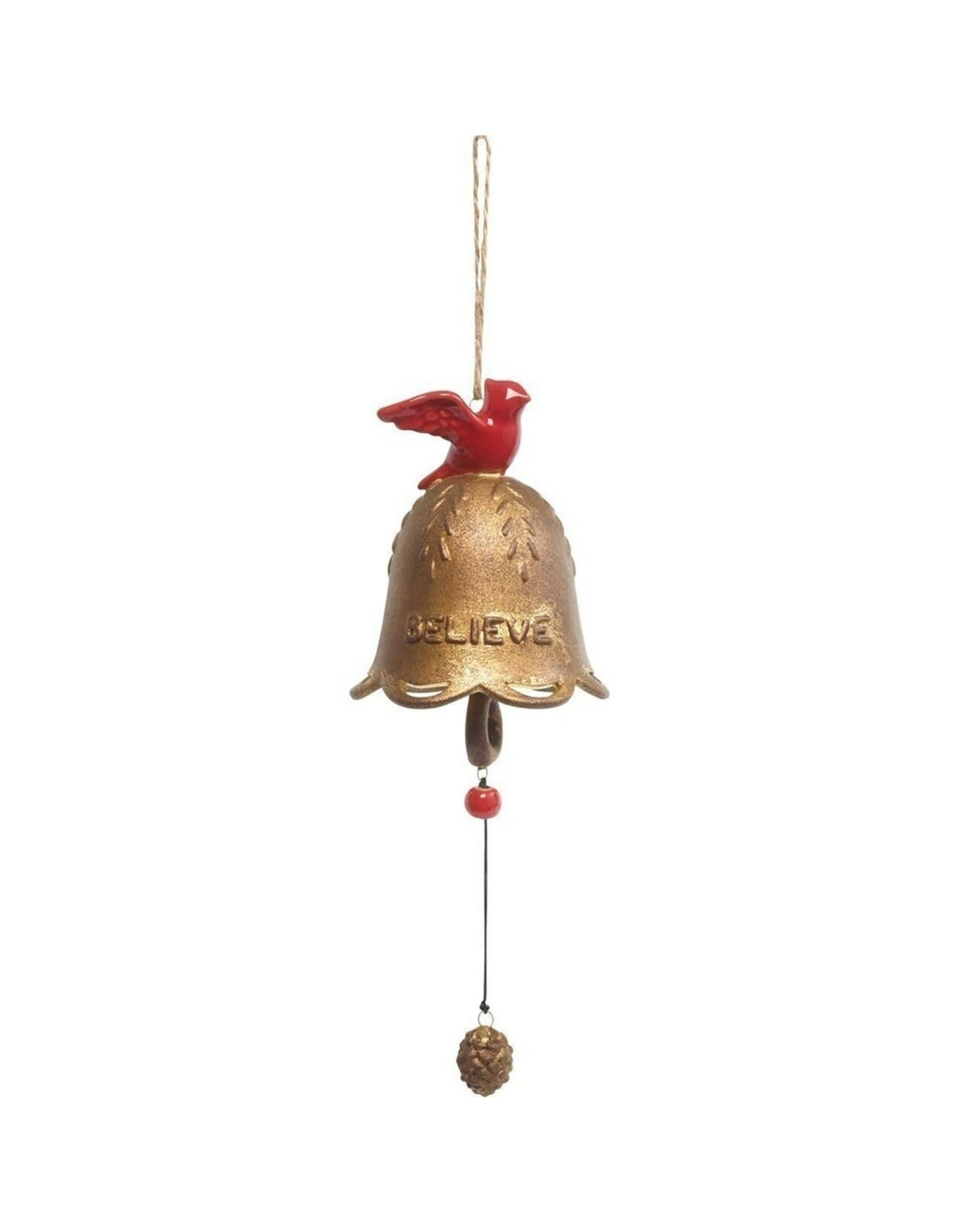 Precious Moments Believe Hanging Bell, Ceramic - Precious Moments