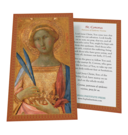 St. Corona Prayer Cards