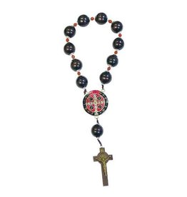 Lumen Mundi St. Benedict Door Rosary with Wood Beads