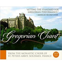 Paraclete Press Gregorian Chants Best of the Monks of Solesmes, France 2 CD Set