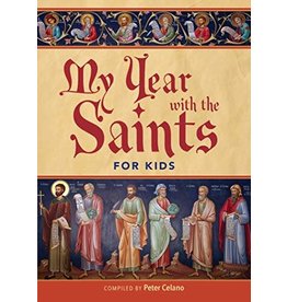 Paraclete Press My Year with the Saints For Kids by Peter Celano
