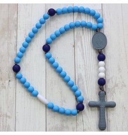 Chews Life Chews Life Rosary - Sky and Indigo