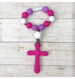 Chews Life Silicone Decade Rosary - A Little Girl